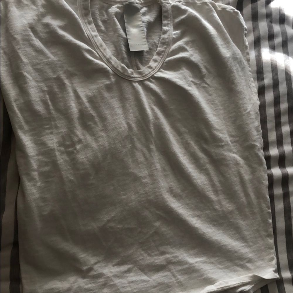 white heather top size small